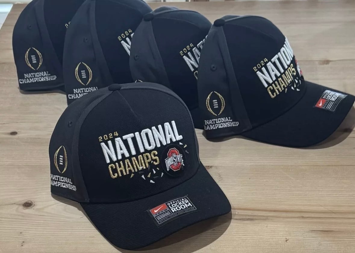Ohio State Buckeyes Nike College Football Playoff 2024 National Champions Hat