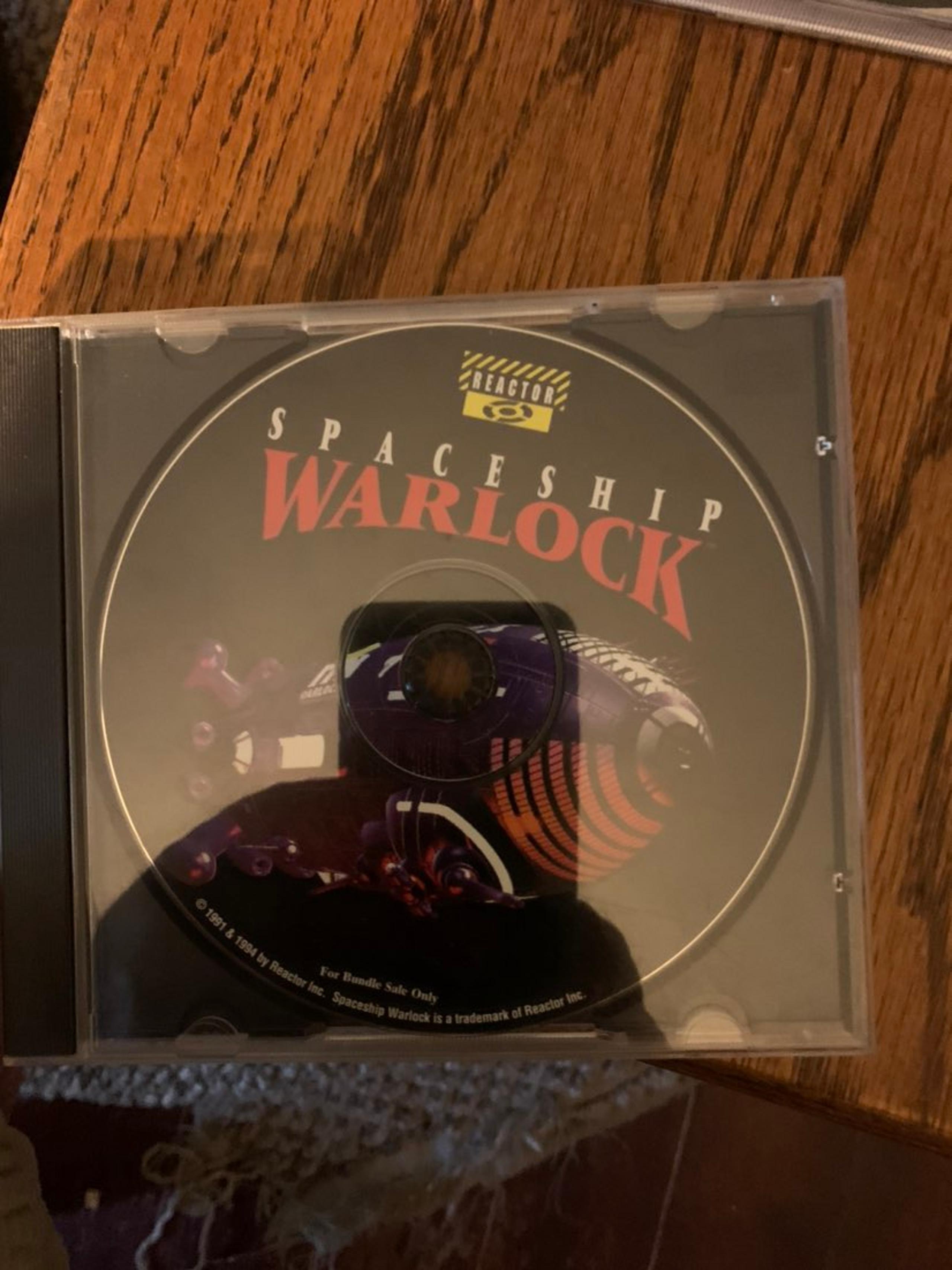 Spaceship warlock cd rom