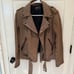 Current Elliott Prospect leather jacket size S
