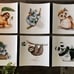 New Watercolor Baby Animal Prints