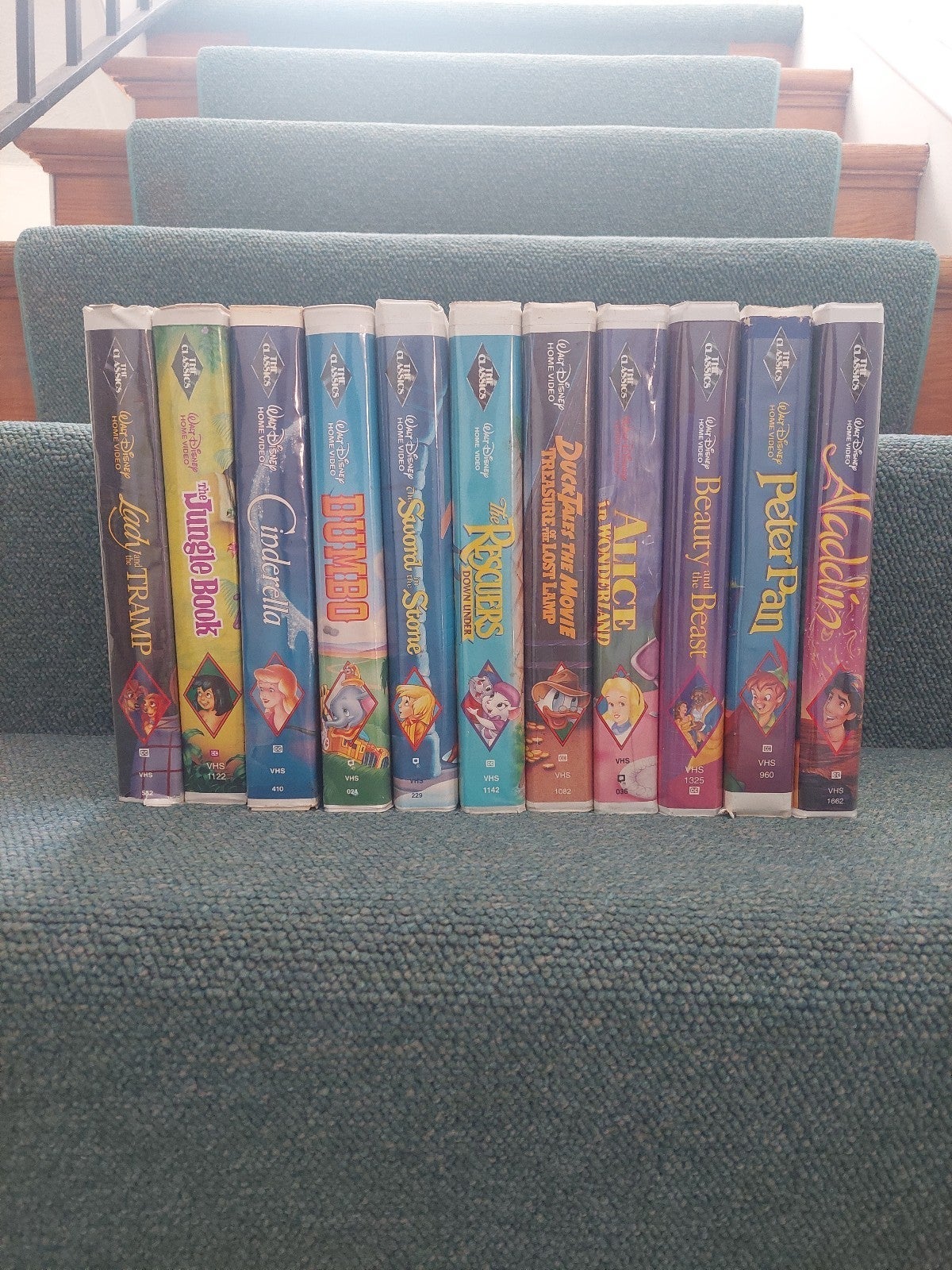 Lot of 11 Walt Disney's VHS Movies