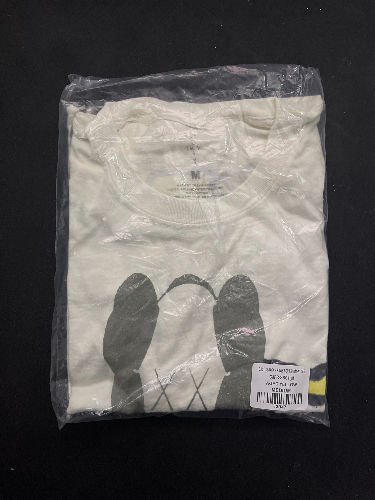 Travis Scott Cactus Jack x Kaws For Fragment Tee