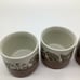 Otagiri Vintage Shell Teapot and 4 Teacups