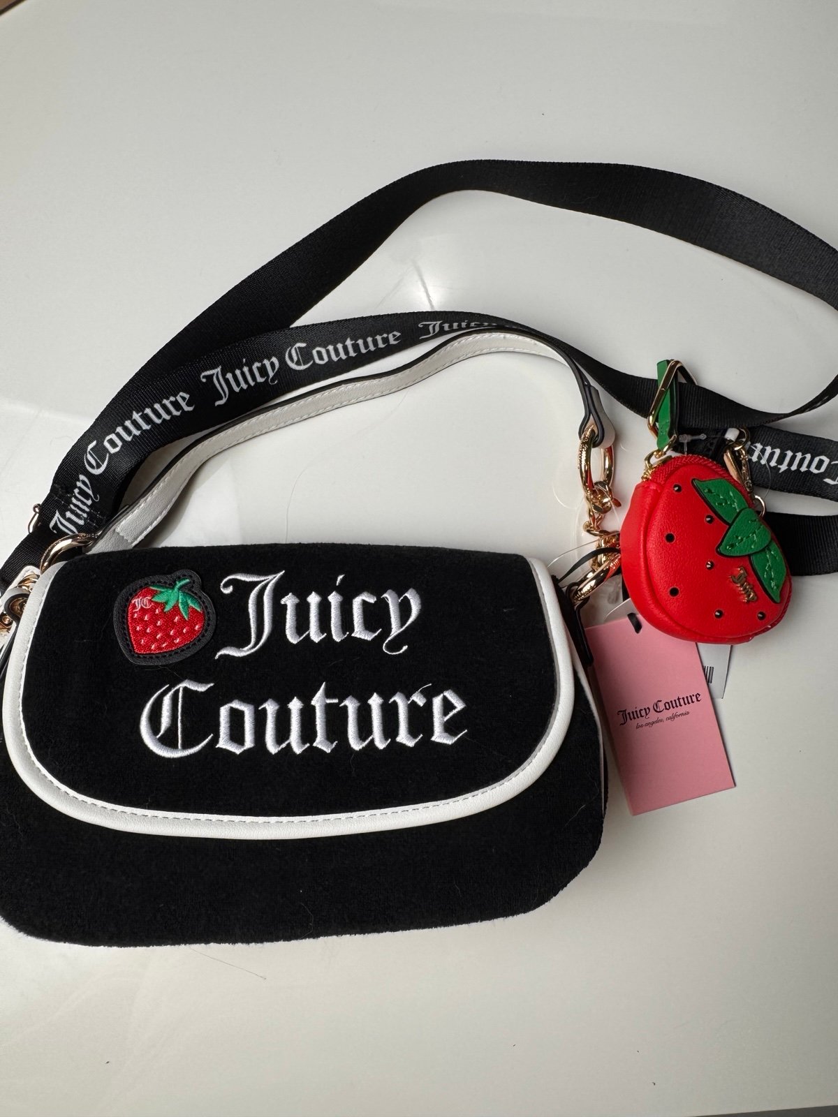 Juicy Couture Chain-Link Leather Shoulder Bags | Mercari