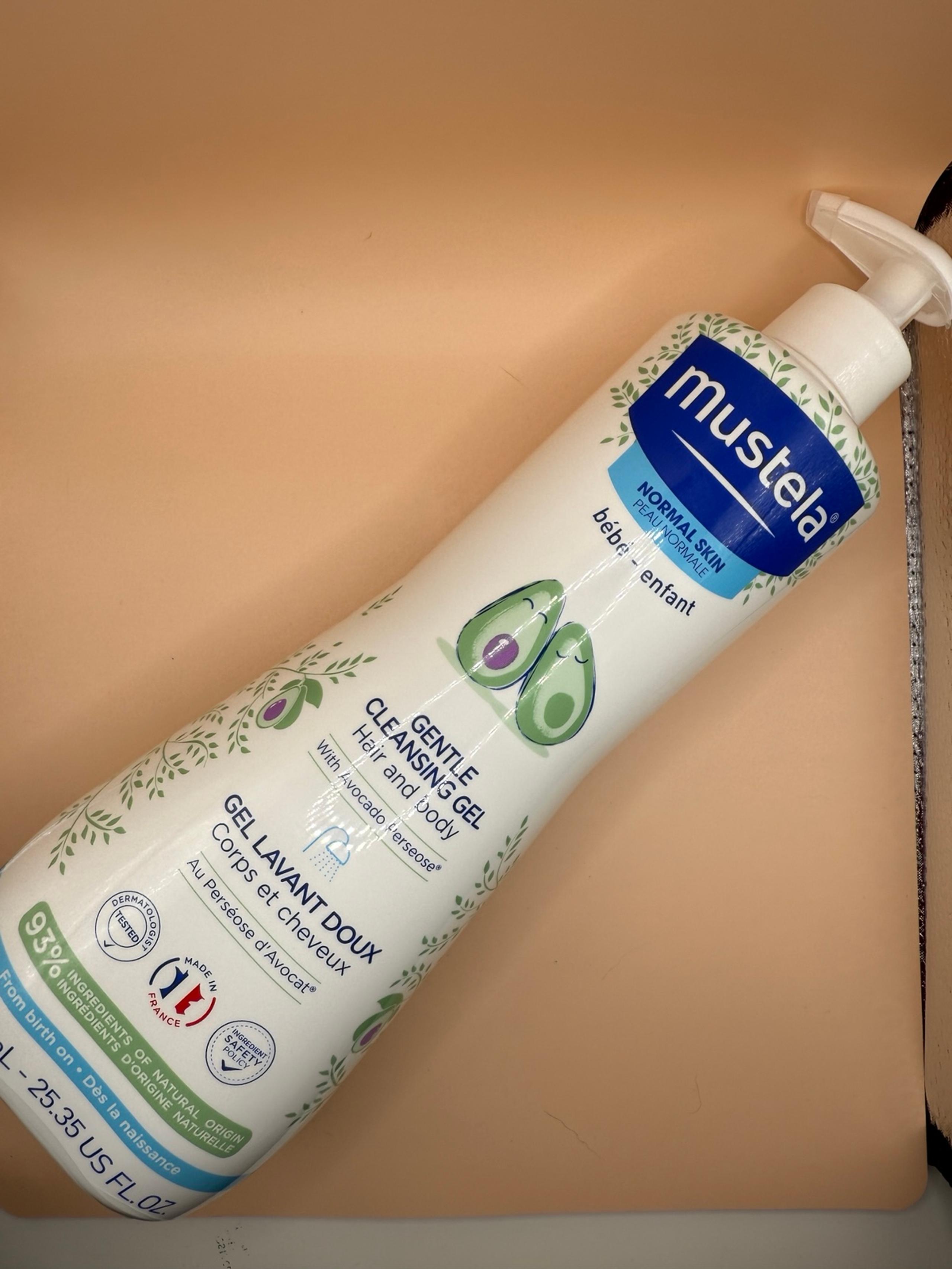Mustela gentle cleansing gel