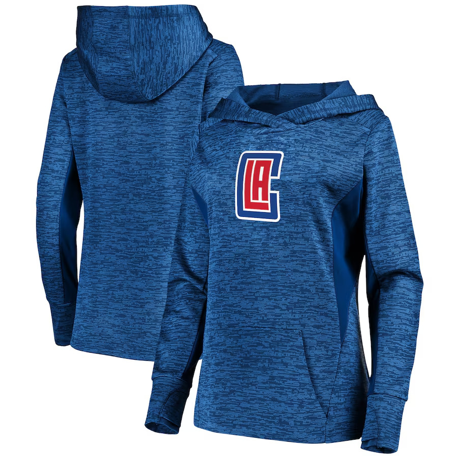 LA Clippers Fanatics Women's Showtime Done Better Pullover Hoodie Royal Large