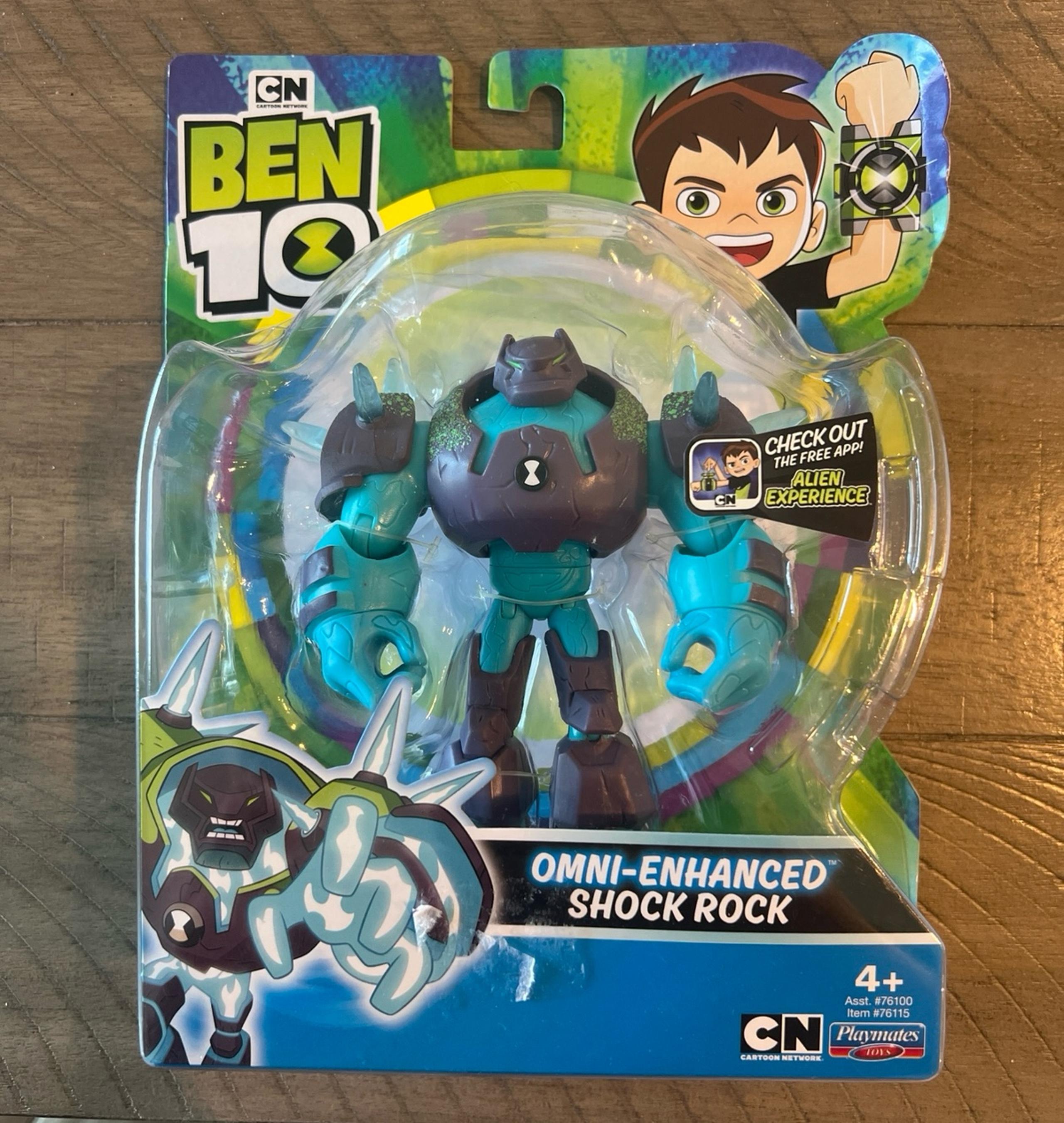 Ben 10 Omni-enhanced Shock Rock Action Figure Ben 10 Playmates Toys 2018