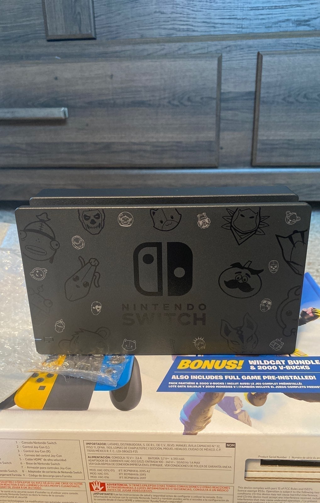 Nintendo Switch Fortnite DOCK