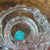 Tiffany & Co. Votive Candle Holder Sierra Crystal Art Glass Rock Cut Germany