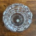 Tiffany & Co. Votive Candle Holder Sierra Crystal Art Glass Rock Cut Germany