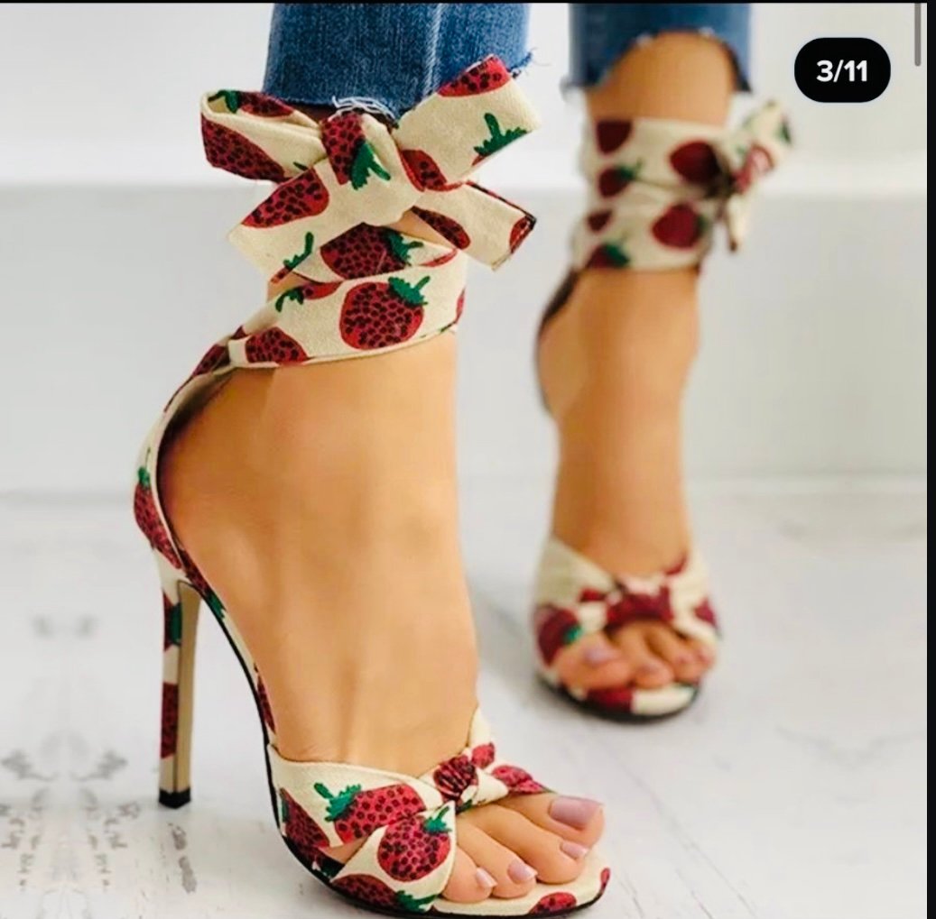 Viral Strawberry Heels