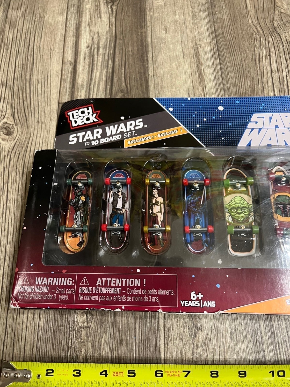 Star Wars exclusive Santa Cruz tech deck skateboard