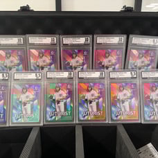 Spencer Torkelson 2021 Bowman Chrome Futurist Rainbow Rookie Tigers /5 MLG 10
