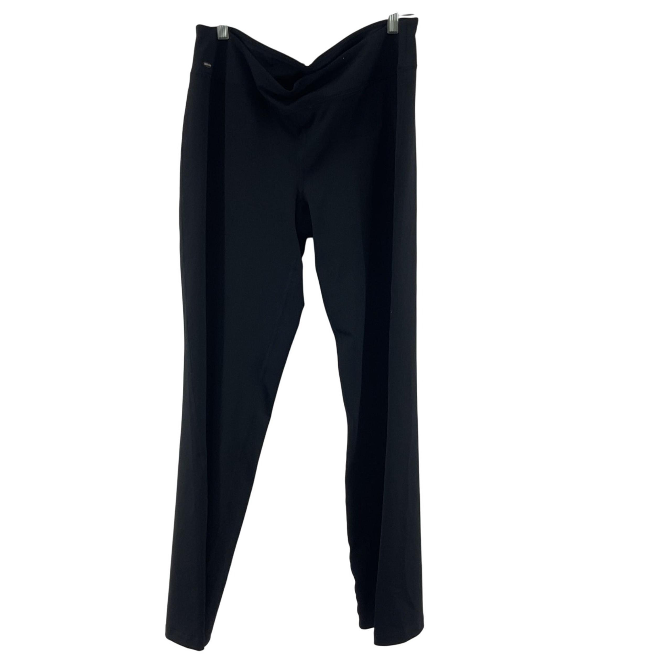 NWT Gap Black Performance Activewear Gym Leggings Size L Women's