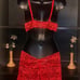 Victoria's Secret Red Lace Lingerie Set