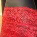 Victoria's Secret Red Lace Lingerie Set