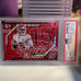 Patrick Mahomes II-Zenith, Behind the Numbers-Red Mosaic, PSA 10-POP 3, CHIEFS