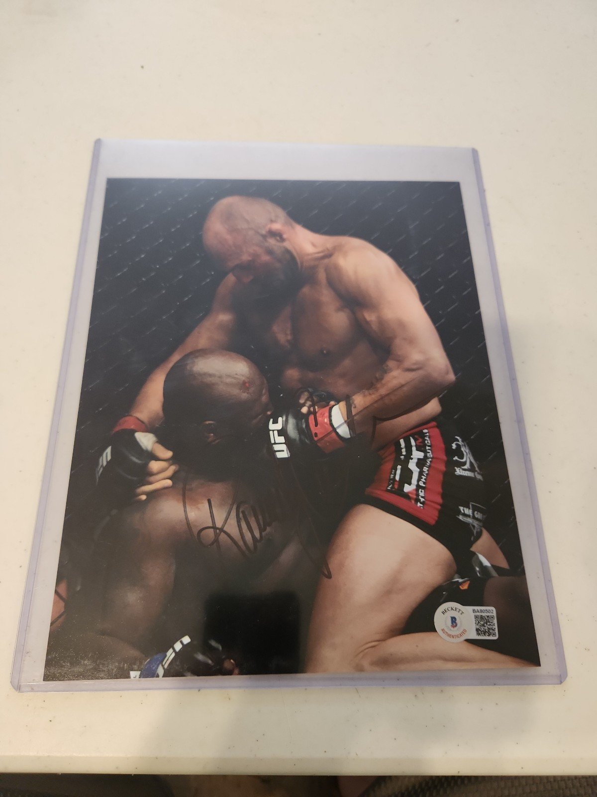 Randy Couture UFC Autograph 8x10 Photo