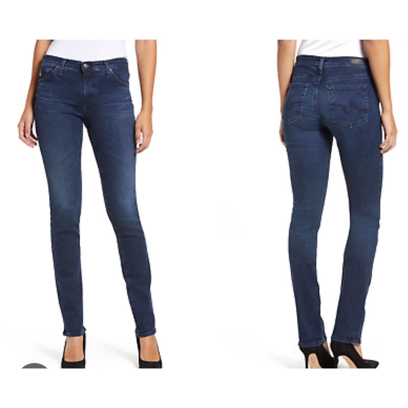 AG Adriano Goldschmied The Harper Essential Straight Jean Size 30 Retails 178