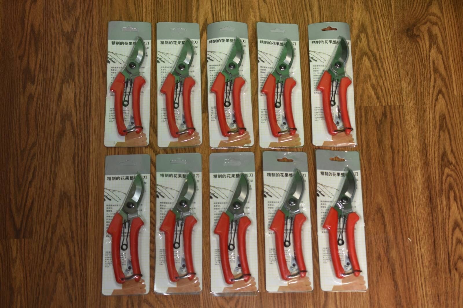 Lot Of 10 Brand New Garden Scissors. Pruner Shears .