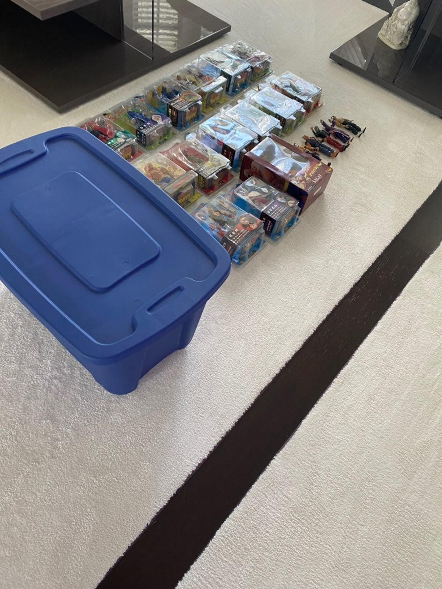 Boxed Sota Toys Street Fighter Lot