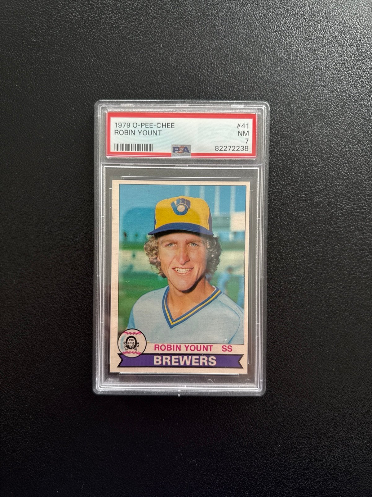 Ronin Yount 1979 O-PEE-CHEE PSA 7