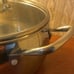 Il Mulino New York Stainless Pot with Clear Glass Lid