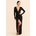Katie May In A Mood Dress in Black Medium New Womens Long Maxi Gown