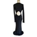 Katie May In A Mood Dress in Black Medium New Womens Long Maxi Gown