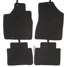 Nissan Murano 2003-07 OEM Black Carpet Floor Mat Set Rear + Front 4 Piece