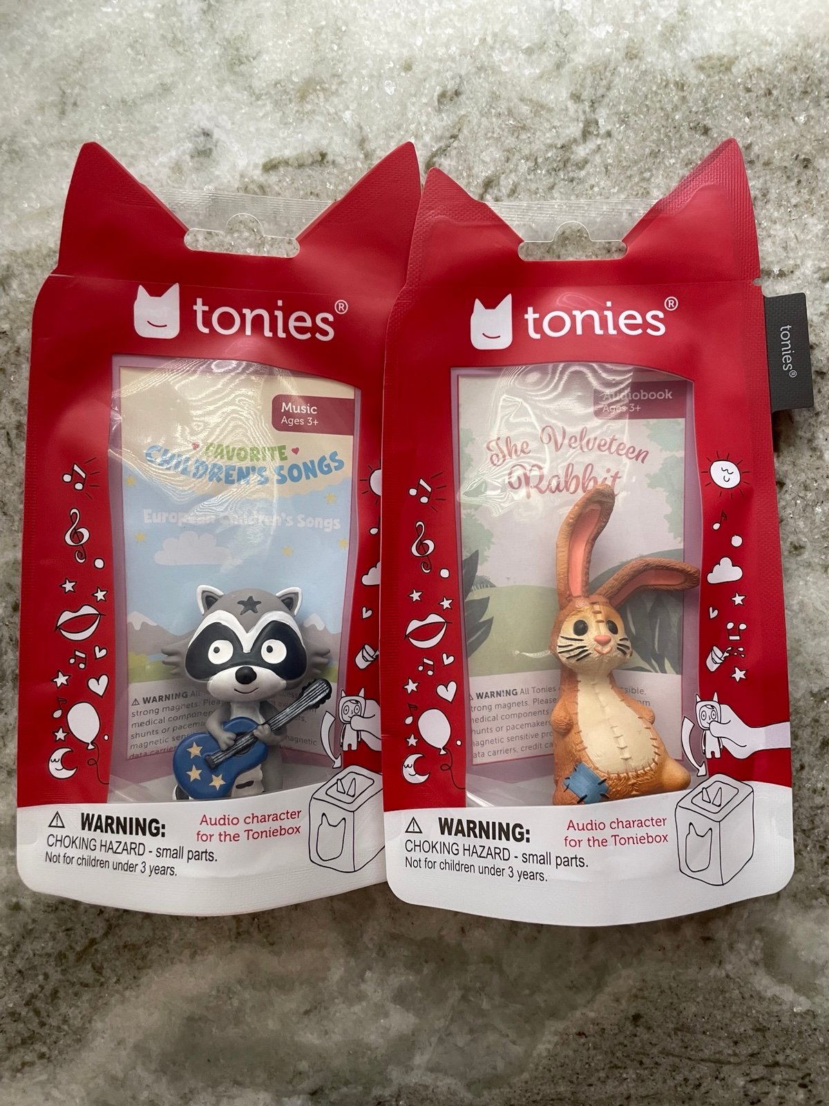 Tonies velveteen rabbit and European children’s songs