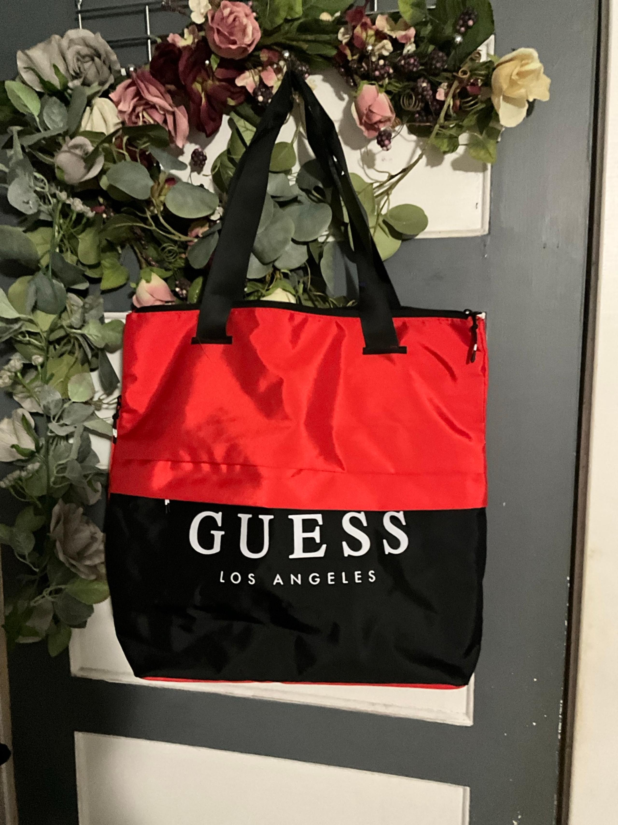 Guess nylon tote bag