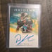 DJ Chark 2018 origins 03/10 ultra rare signature card