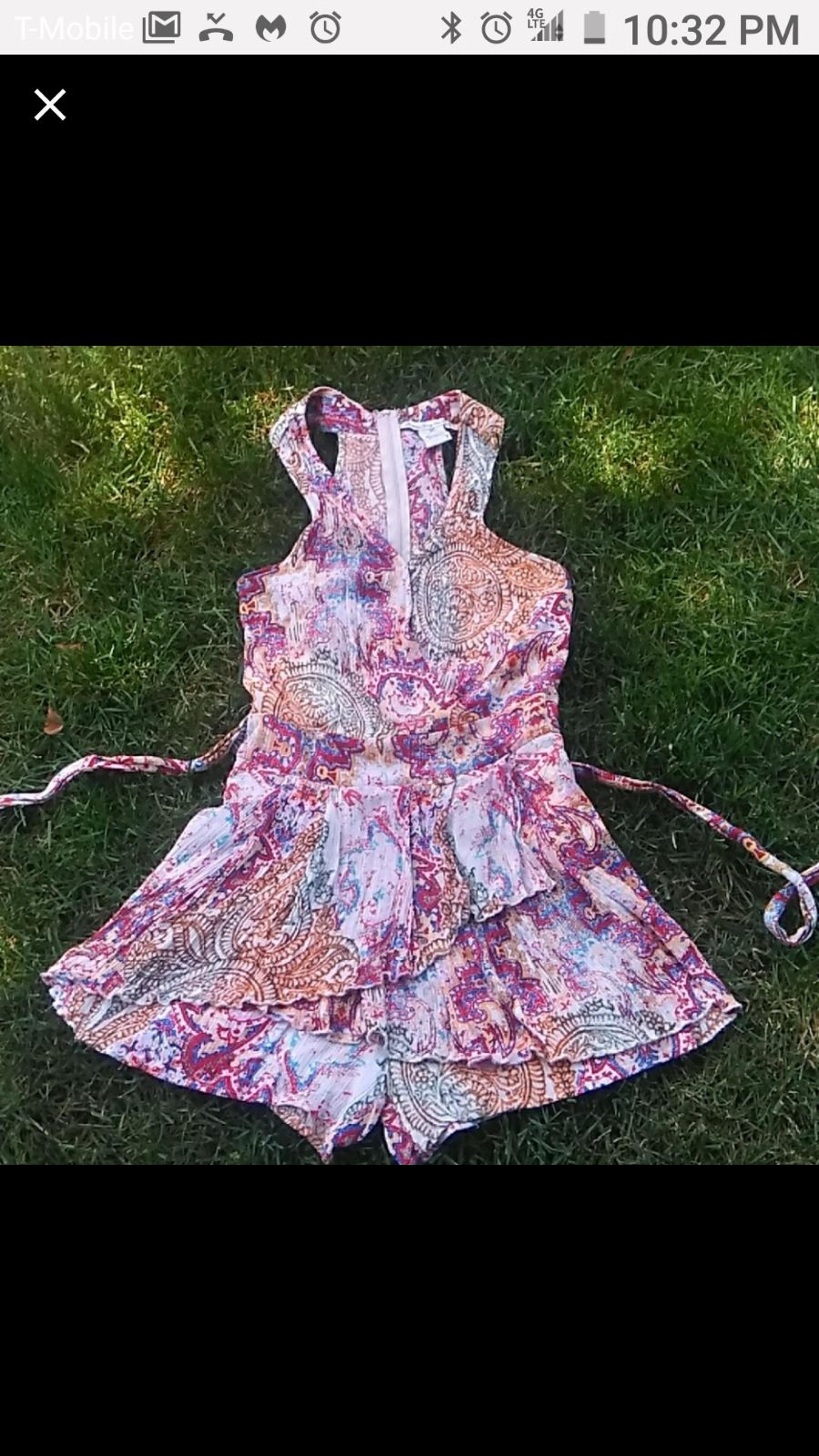 American Rag Boho Romper  7 Juniors