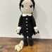 Wednesday Addams amigurumi crochet - 8