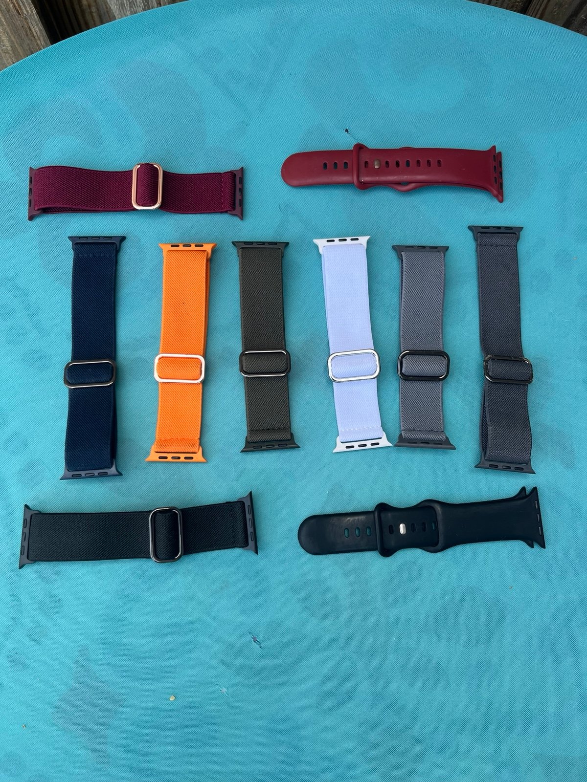 Apple Sporty Watch Bands Set of 10