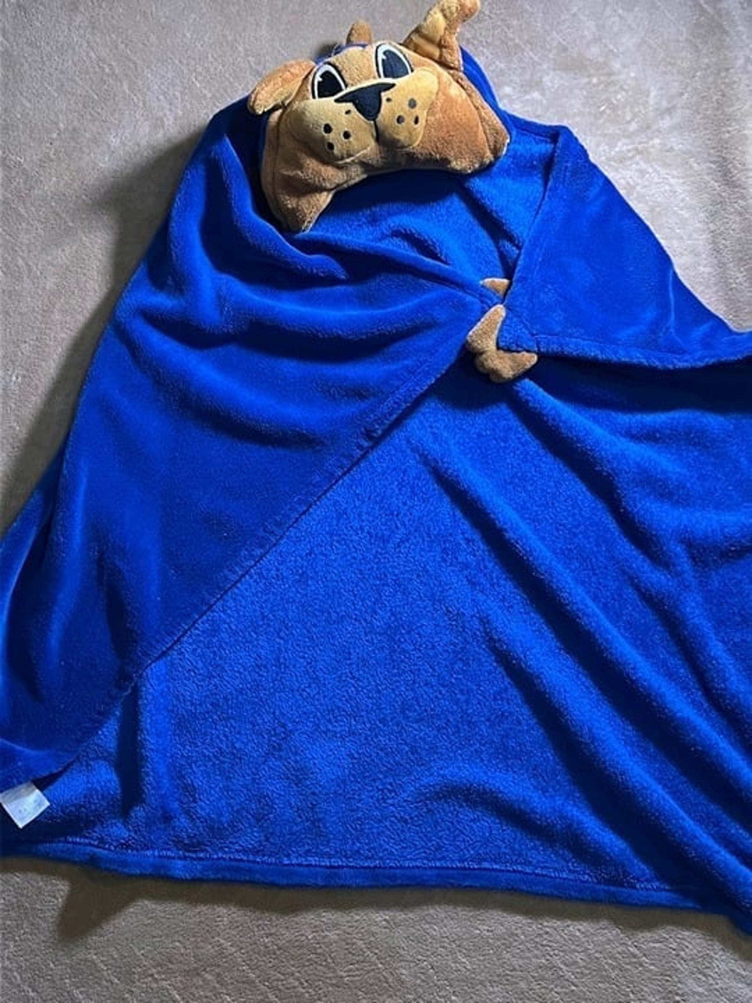 Mascot Wear Comfy Critters Kentucky Wildcat Huggable Hooded Kids Blanket (V) - Majestic Pet