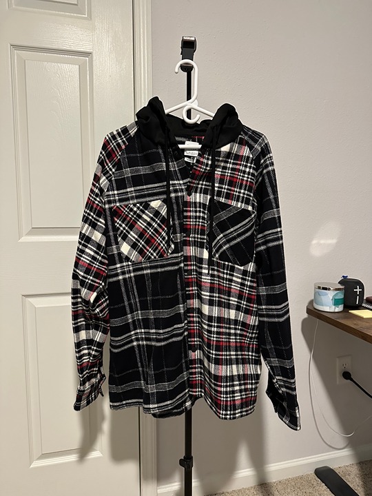 Zara Relaxed Fit 'Flannel Shirt'