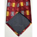 Canali Men's Italy Made Red Blue Geometric 100% Silk Luxury Designer Necktie Tie
