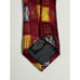 Canali Men's Italy Made Red Blue Geometric 100% Silk Luxury Designer Necktie Tie