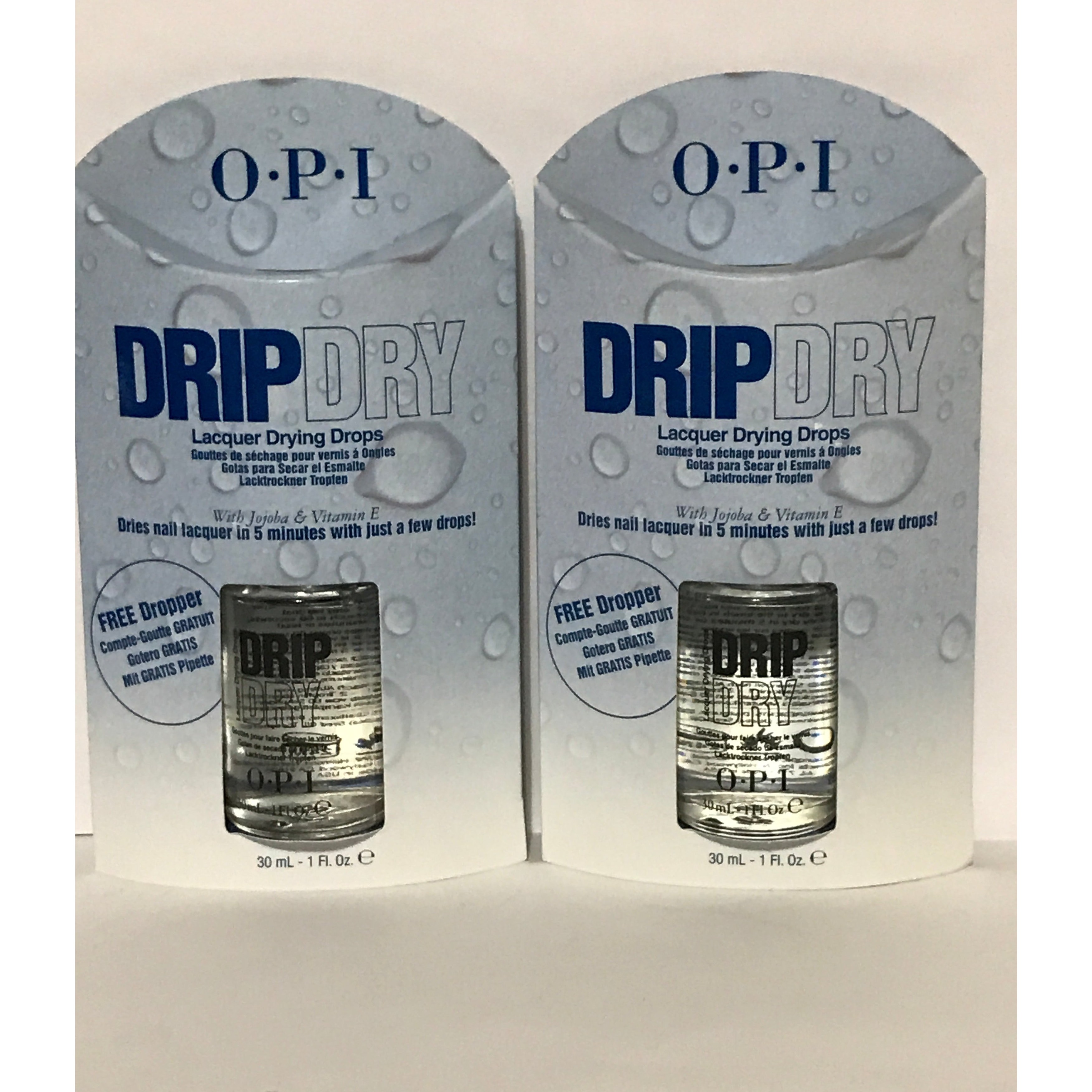 NEW OPI DRIP DRY LACQUER POLISH NAIL Drying Drops 1 Oz 30 ML Full Size Dropper