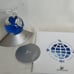 Swarovski Crystal Figurine 2000 Planet Vision Globe with Dove Millenium Edition