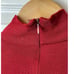 Vintage Mark Eisen Red Mock Neck Long Sleeve 100% Wool Sweater Women's Size L