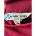 Vintage Mark Eisen Red Mock Neck Long Sleeve 100% Wool Sweater Women's Size L