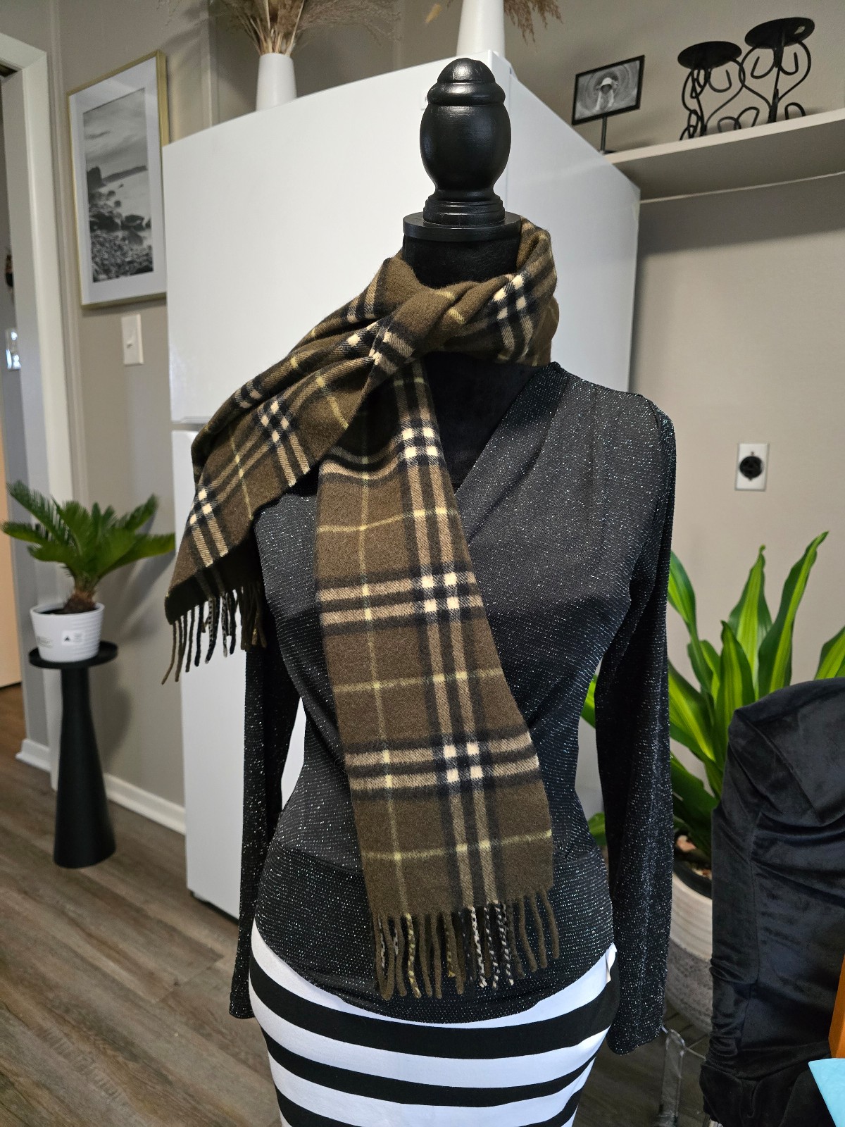 Authentic Burberry Cashmere scarf
