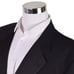 Chaps Ralph Lauren Mens Tuxedo Sportcoat 46L Black Jacket Wool USA