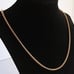 24 Womens 14K Gold Bike Chain Link Necklace Jewelry 14 Karat Silver 24 inch NEW