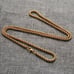 24 Womens 14K Gold Bike Chain Link Necklace Jewelry 14 Karat Silver 24 inch NEW