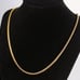 24 Womens 14K Gold Bike Chain Link Necklace Jewelry 14 Karat Silver 24 inch NEW