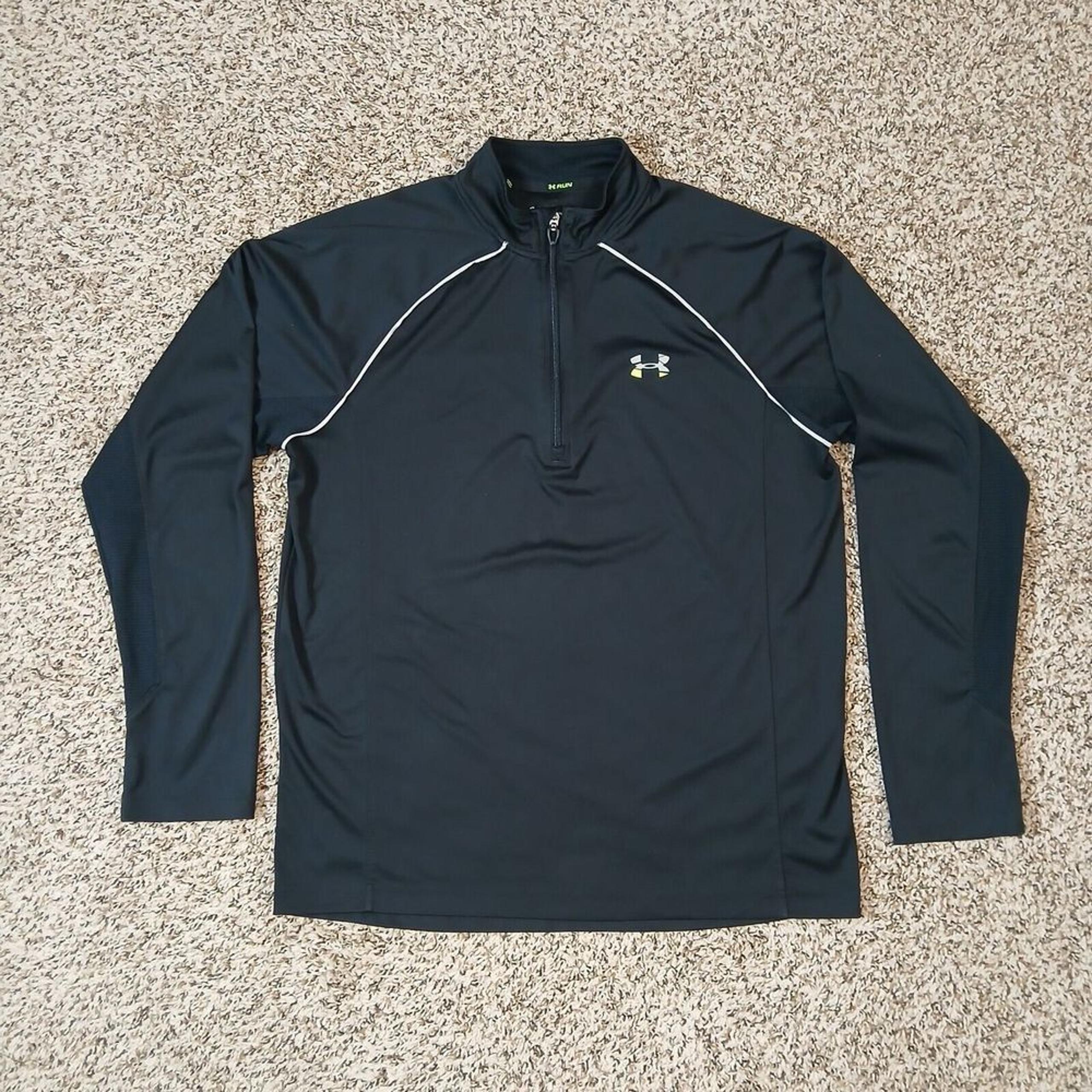 Under Armour All Season Gear Quarter Zip Running Top Men's Large